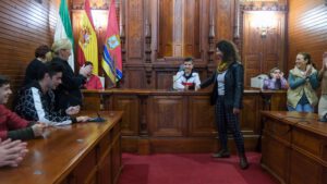 Visita al Ayuntamiento de Sanlúcar