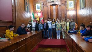 Visita al Ayuntamiento de Sanlúcar