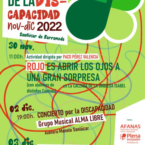 CUENTA ATRÁS PARA LA CELEBRACIÓN DE LA SEMANA DE LA DISCAPACIDAD