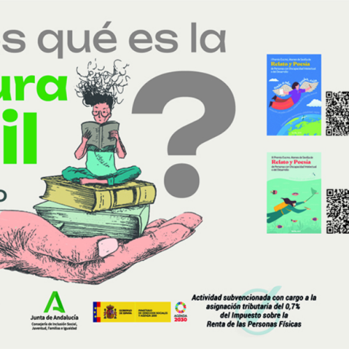 Plena Inclusión Andalucía y AFANAS SCRT reivindican la #LecturaFácil con motivo de la celebración del Día del Libro