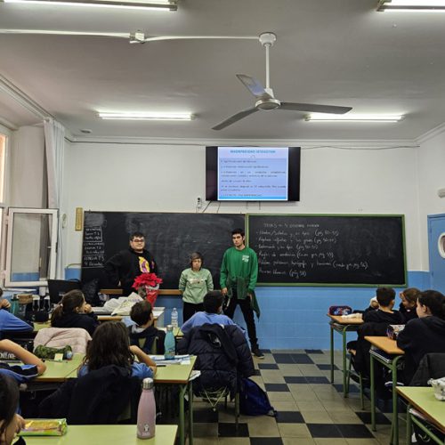 AFANAS SCRT visita estos días los centros escolares con motivo del Día de la Discapacidad