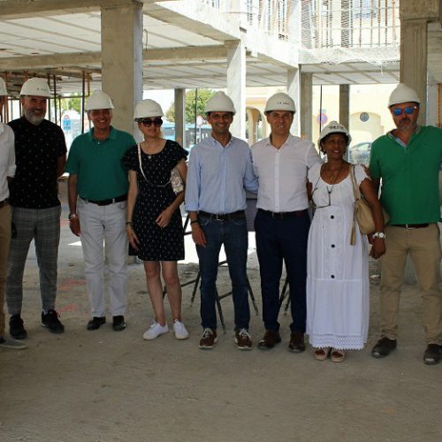 El diputado provincial de Bienestar Social visita las obras de la futura Escuela Infantil “Fernando de Magallanes”