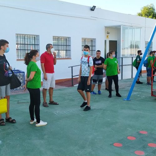 El Virgen del Pilar acoge la apertura del curso escolar con un minucioso protocolo preventivo