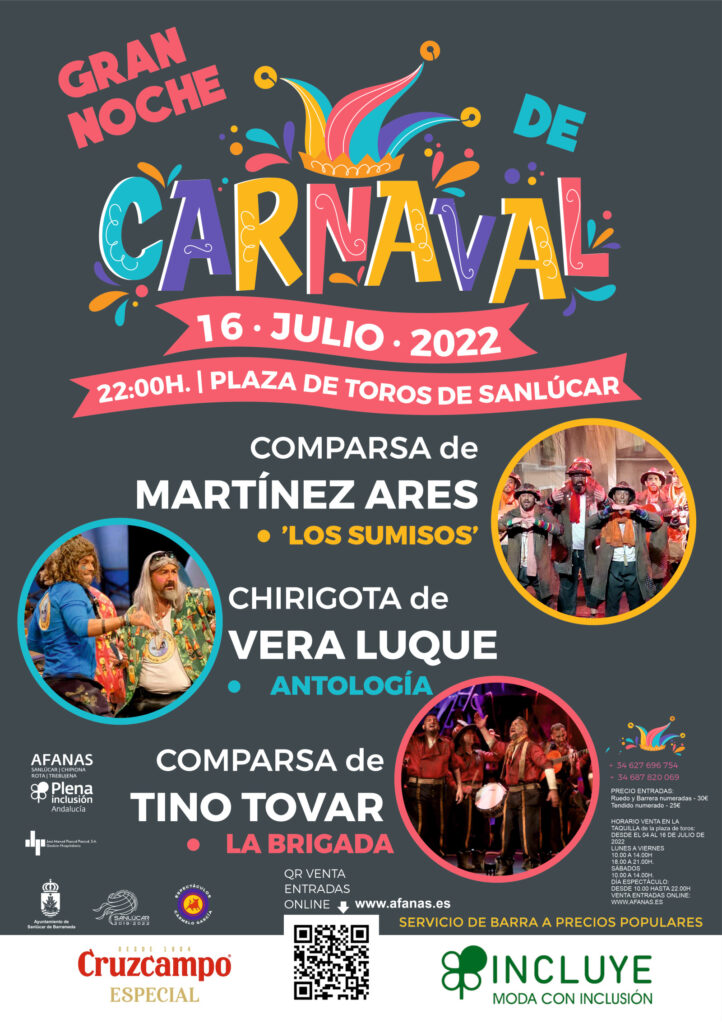 Cartel de Gran Noche de Carnaval 2022